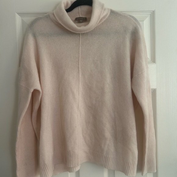 NWOT Lilla P 100% cashmere sweater turtleneck size large - Picture 3 of 5